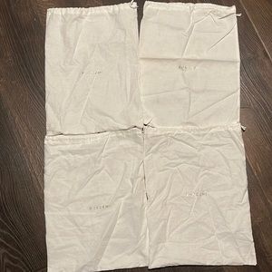 Buscemi sneakers shoe duster bags no stains no tears in excellent condition.